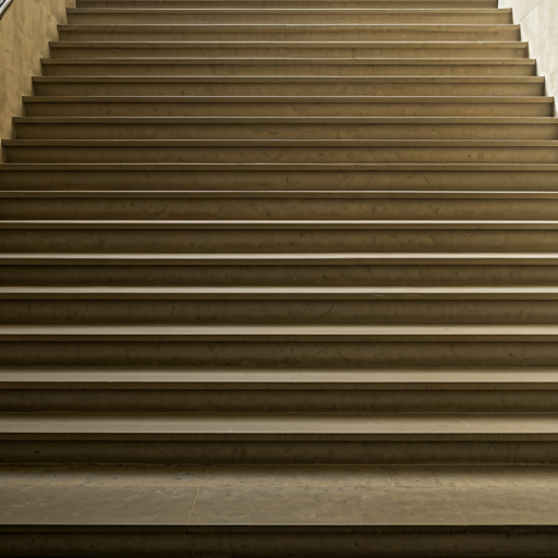 An ornate stone staircase in an ivy-league university featuring worn but beautifully restored limestone steps.