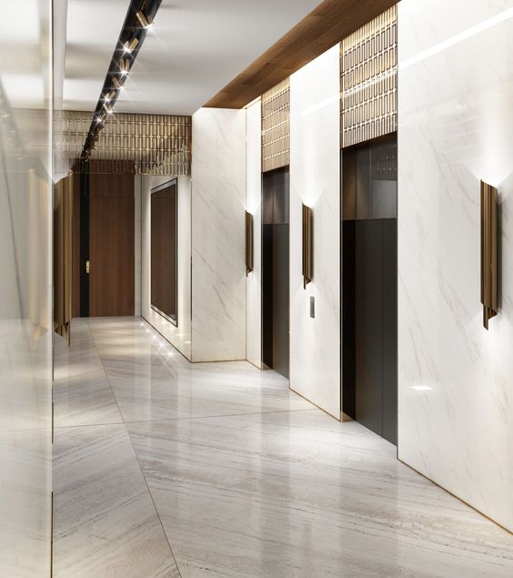 Medical Center Corridor Refinish